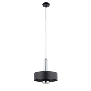 Lampa Wisząca Sigma Rif Lux M Czarny/Srebrny x1