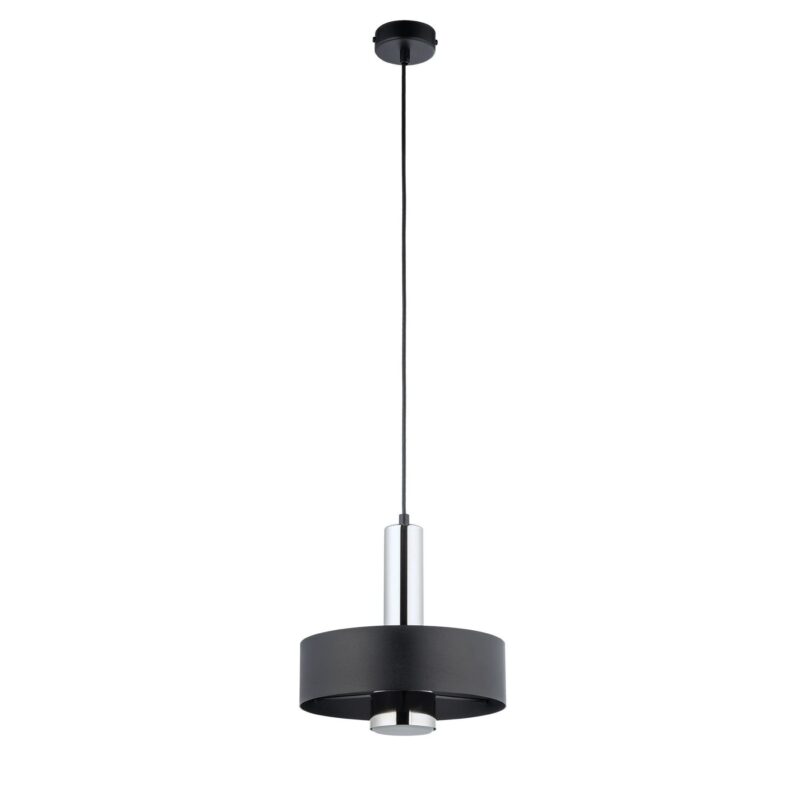 Lampa Wisząca Sigma Rif Lux M Czarny/Srebrny x1