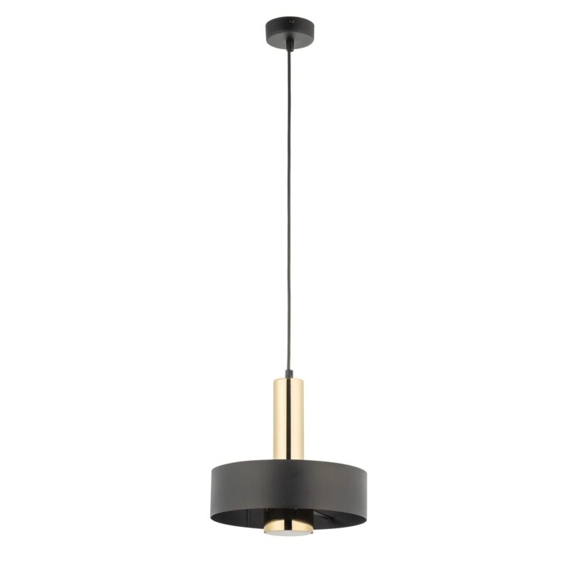 Lampa Wisząca Sigma Rif Lux M Czarny/Złoty x1