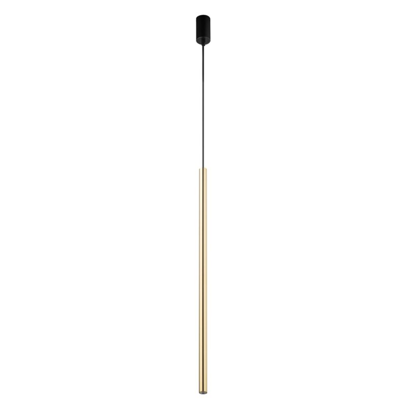 Lampa Wisząca Sigma Sopel Lux Długi Czarny/Złoty x1