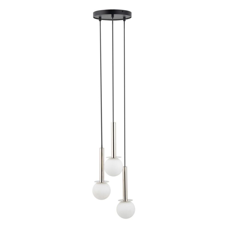 Lampa Wisząca Sigma Daisy Srebrny/Biały x3
