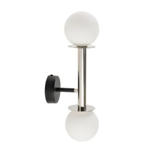Kinkiet Sigma Daisy Srebrny/Biały x2