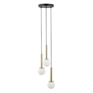 Lampa Wisząca Sigma Daisy Złoty/Biały x3