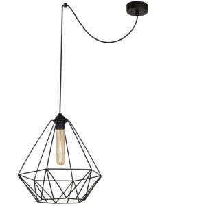 Żyrandol Luminex Spindel Basket Dia 350/h=360 Black x1