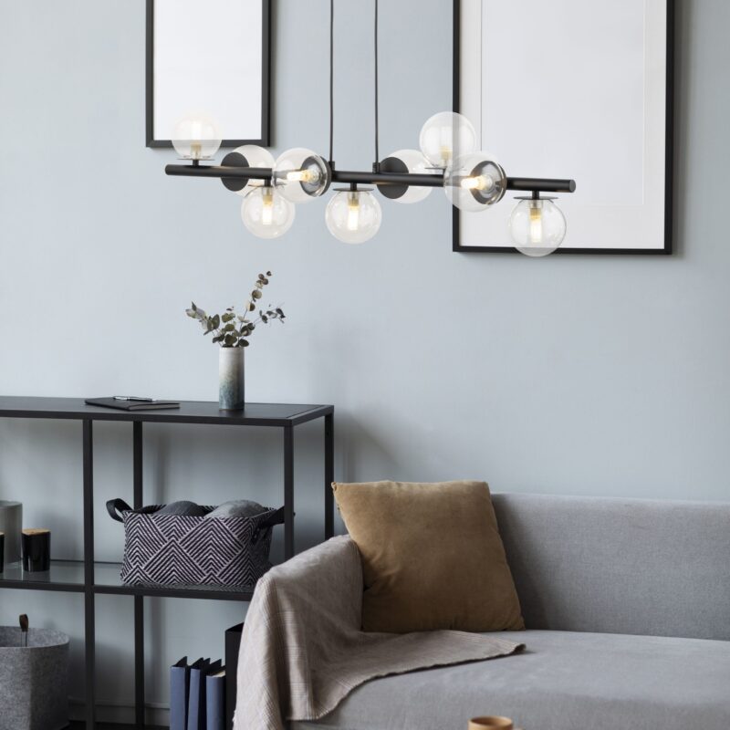 Zwis Sigma Avola Kulki Czarne/Transparentne x9