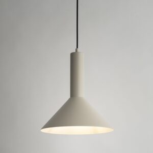 Lampa Wisząca Sigma Vitrum Stożek Szary Beż x1