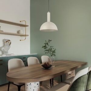 Lampa Wisząca Sigma Vitrum Kopuła M Biały x1