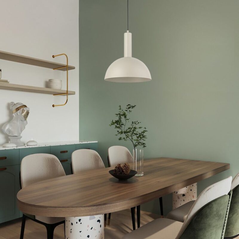 Lampa Wisząca Sigma Vitrum Kopuła M Biały x1