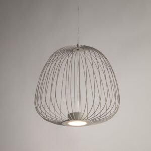 Lampa Wisząca Sigma Bell Plus M Szary Beż x1
