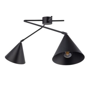 Plafon Sigma Galaxy Czarny x2