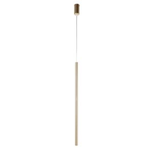 Lampa Wisząca Sigma Sopel Premium Długi Złoty Szczotkowany x1
