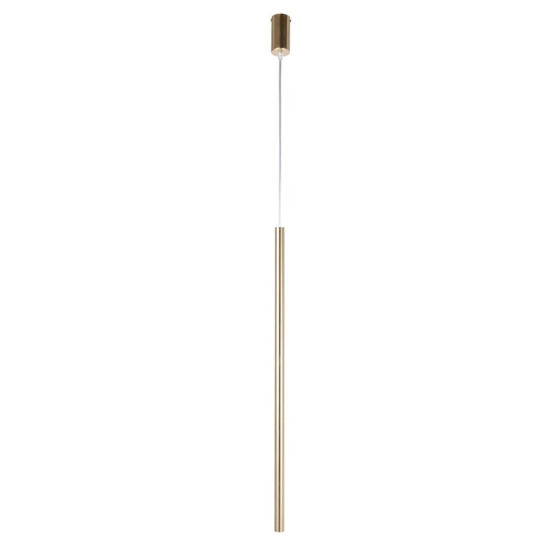 Lampa Wisząca Sigma Sopel Premium Długi Złoty Szczotkowany x1