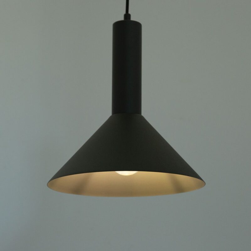 Lampa Wisząca Sigma Vitrum Stożek Ciemna Oliwka x1