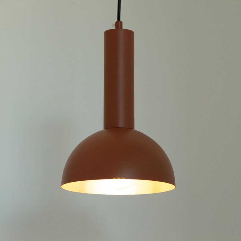 Lampa Wisząca Sigma Vitrum Kopuła S Ceglany x1