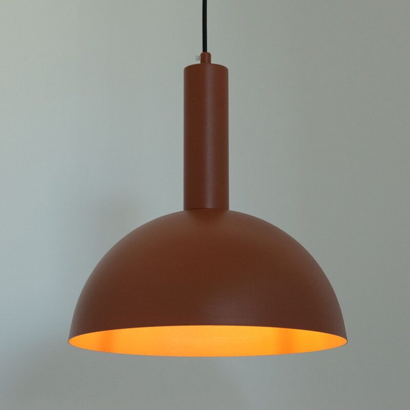 Lampa Wisząca Sigma Vitrum Kopuła M Ceglany x1