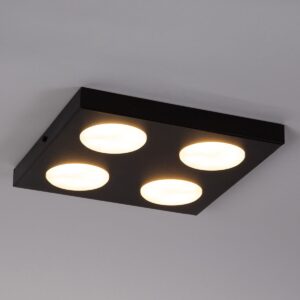 Plafon Sigma Hero Czarny x4