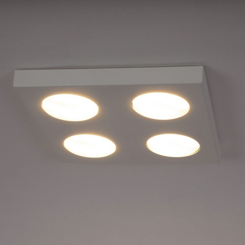 Plafon Sigma Hero Biały x4