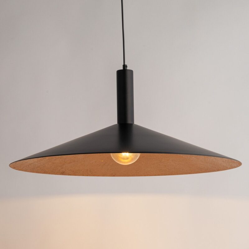 Lampa Wisząca Sigma Capri M Czarny/Miedziany x1