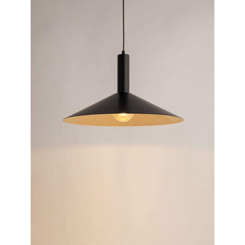 Lampa Wisząca Sigma Capri S Czarny/Złoty x1