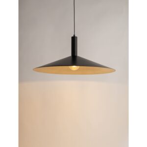 Lampa Wisząca Sigma Capri M Czarny/Złoty x1