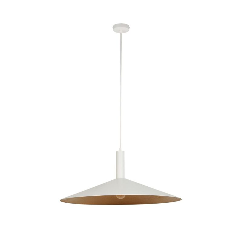 Lampa Wisząca Sigma Capri M Biały/Miedziany x1