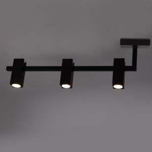 Plafon Sigma Top Czarny x3