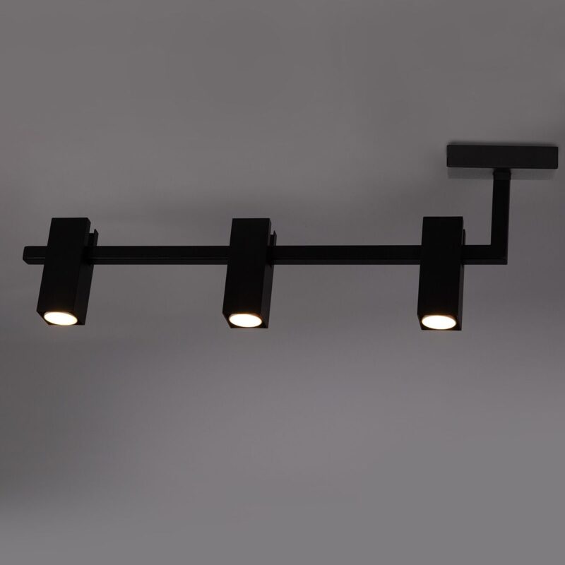 Plafon Sigma Top Czarny x3