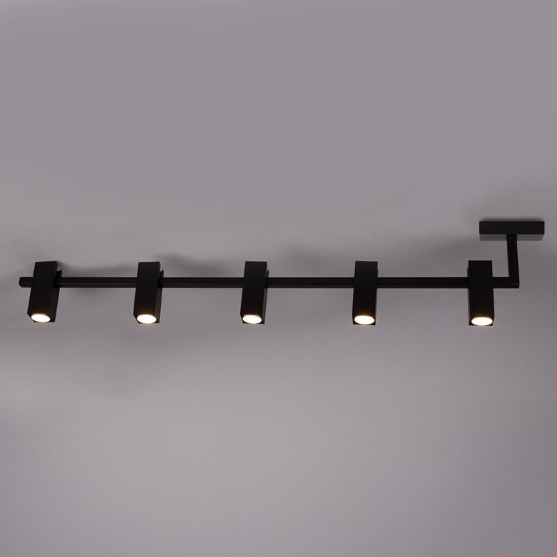 Plafon Sigma Top Czarny x5