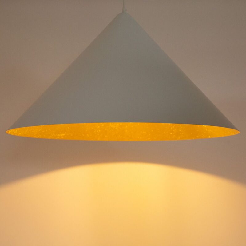 Lampa Wisząca Sigma Vesuvio Biały/Złoty M x3