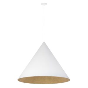 Lampa Wisząca Sigma Vesuvio Biały/Złoty L x1