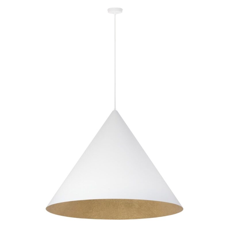 Lampa Wisząca Sigma Vesuvio Biały/Złoty L x1
