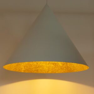 Lampa Wisząca Sigma Vesuvio Biały/Złoty L x3