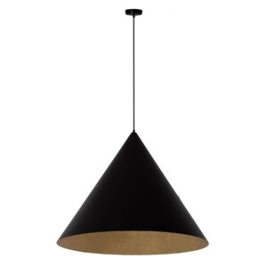 Lampa Wisząca Sigma Vesuvio Czarny/Złoty L x1