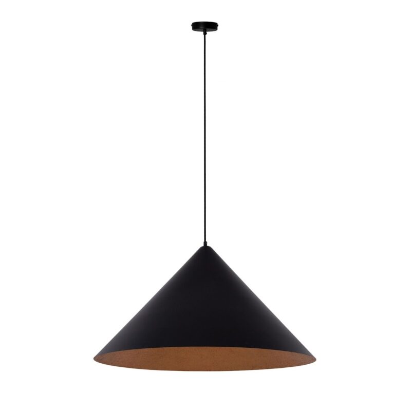 Lampa Wisząca Sigma Vesuvio Czarny/Miedziany M x1