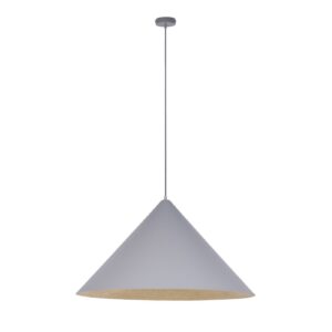 Lampa Wisząca Sigma Vesuvio Szary/Złoty M x1