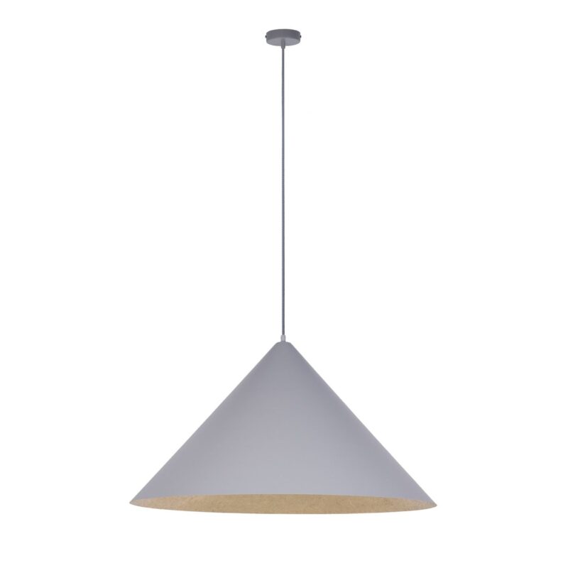 Lampa Wisząca Sigma Vesuvio Szary/Złoty M x1