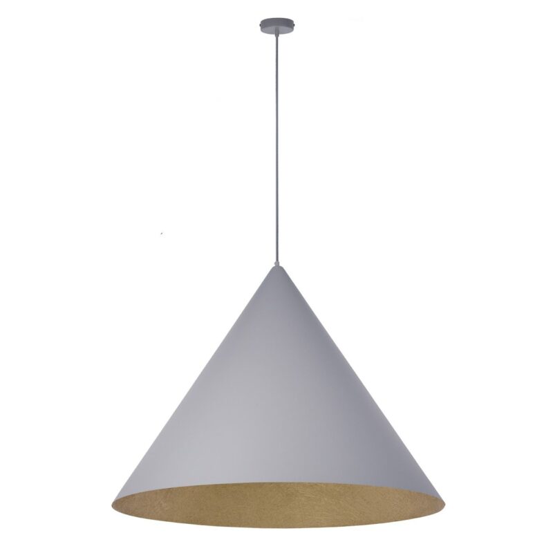 Lampa Wisząca Sigma Vesuvio Szary/Złoty L x1