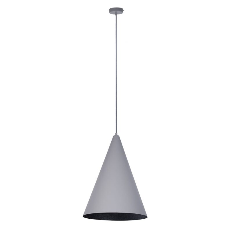 Lampa Wisząca Sigma Vesuvio Szary/Czarny S x1