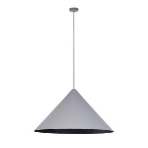 Lampa Wisząca Sigma Vesuvio Szary/Czarny M x3