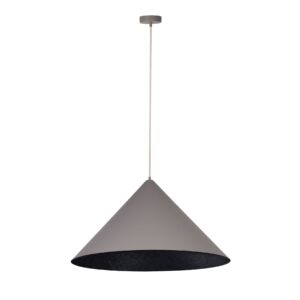 Lampa Wisząca Sigma Vesuvio Taupe/Czarny M x3