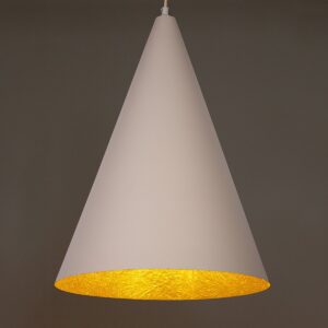 Lampa Wisząca Sigma Vesuvio Beżowy/Złoty S x1