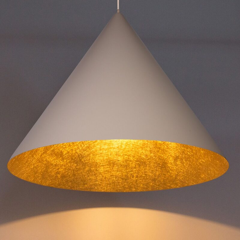 Lampa Wisząca Sigma Vesuvio Beżowy/Złoty L x3