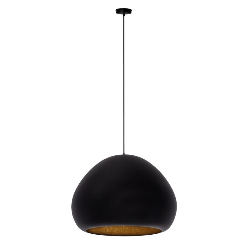 Lampa Wisząca Sigma Lava Czarny/Złoty x1
