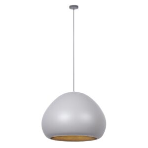 Lampa Wisząca Sigma Lava Szary/Złoty x1