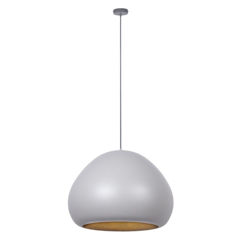 Lampa Wisząca Sigma Lava Szary/Złoty x1