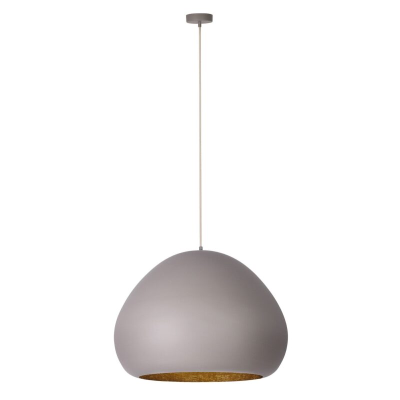 Lampa Wisząca Sigma Lava Taupe/Złoty x1