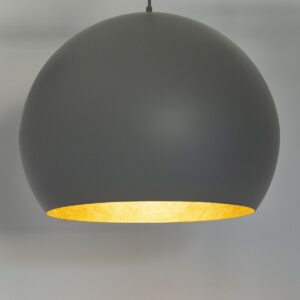Lampa Wisząca Sigma Margo Szary/Złoty x1