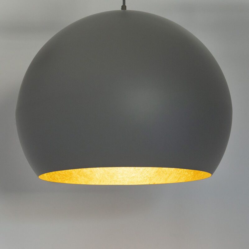 Lampa Wisząca Sigma Margo Szary/Złoty x1