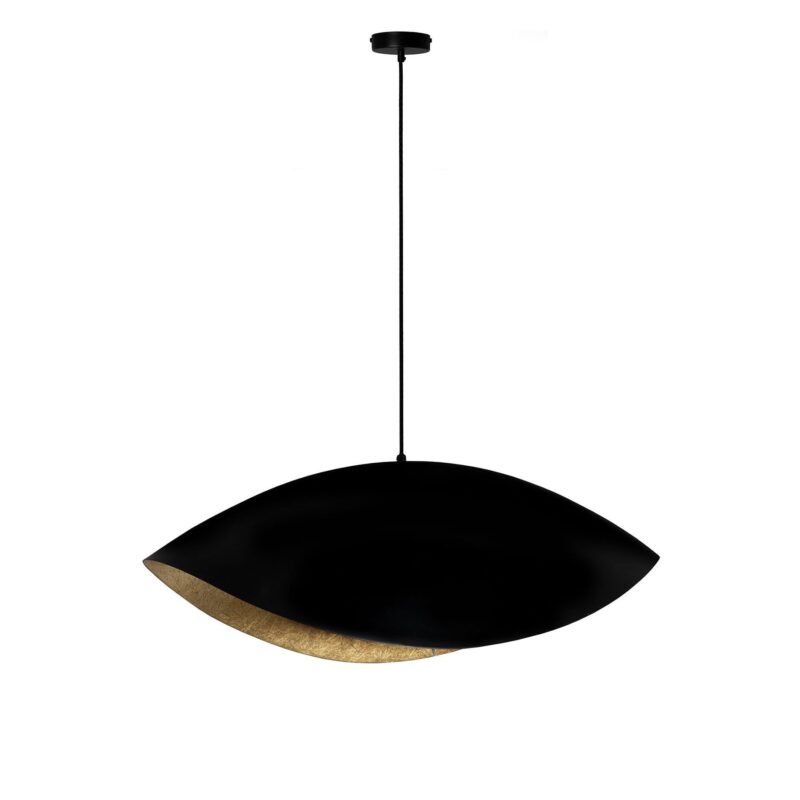 Lampa Wisząca Sigma Sona Czarny/Złoty x1