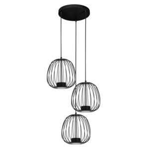 Lampa Wisząca Sigma Bell Plus Czarny x3